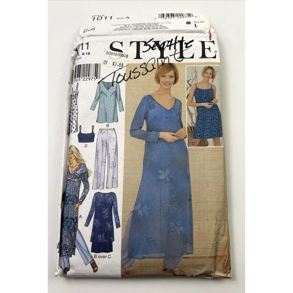 Lot of 6 Sewing Patterns Womens Mixed Lot Simplicity/McCalls/Easy/Style